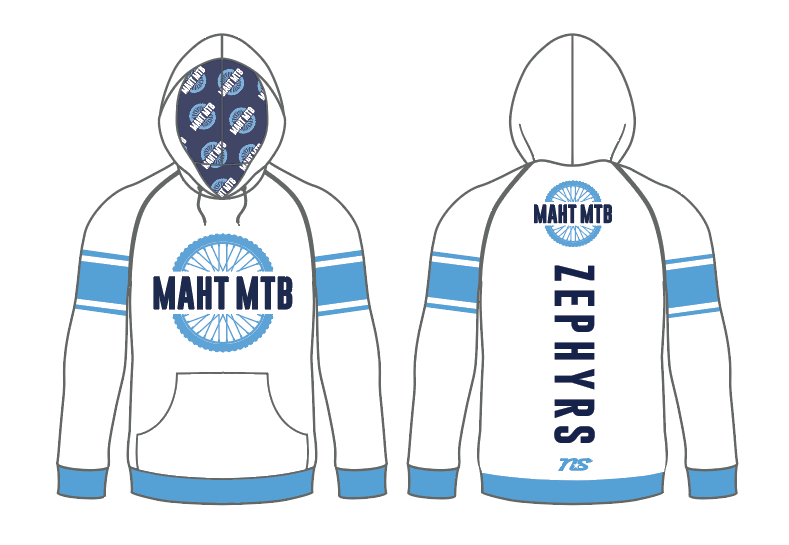 Mahtomedi Bike Team Sublimated Hoodie