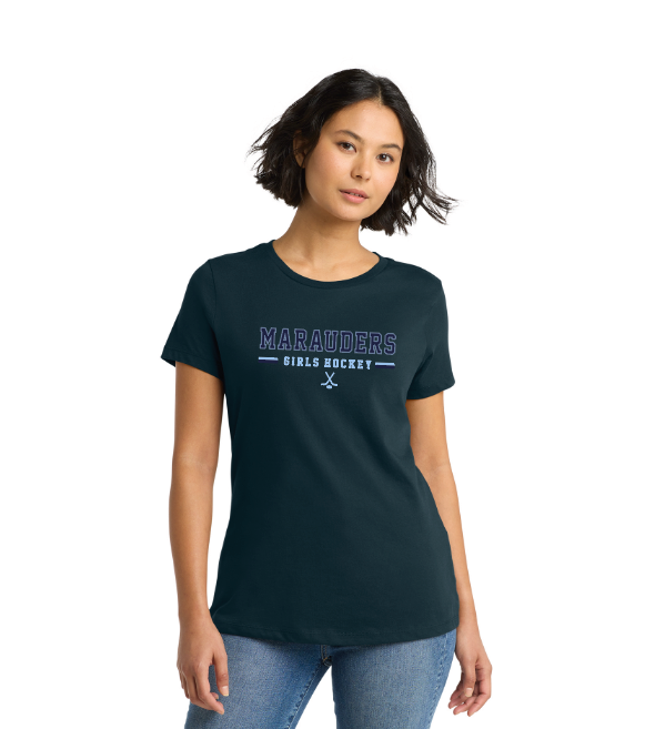 Roseville-Mahtomedi District ® Women’s Perfect Weight ® Tee - NAVY