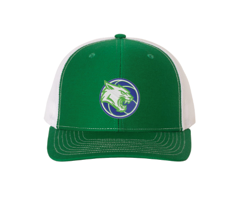 Eagan Basketball Trucker Cap - GREEN/WHITE