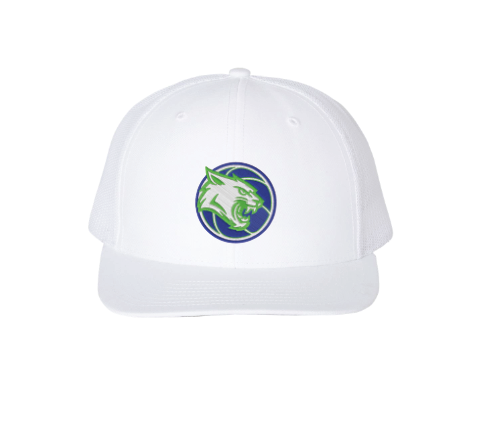 Eagan Basketball Trucker Cap - WHITE
