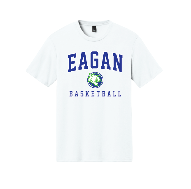 Eagan Basketball District® Perfect Tri® Tee - WHITE