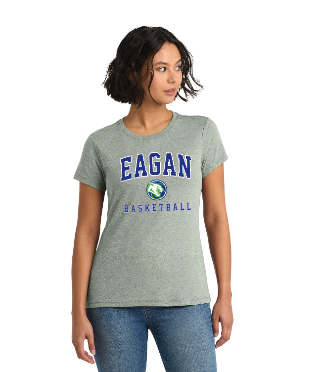 Eagan Basketball District® Women’s Perfect Tri® Tee - HEATHER GREY