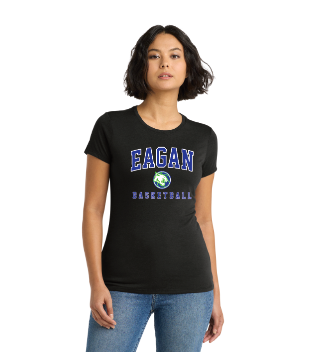 Eagan Basketball District® Women’s Perfect Tri® Tee - BLACK