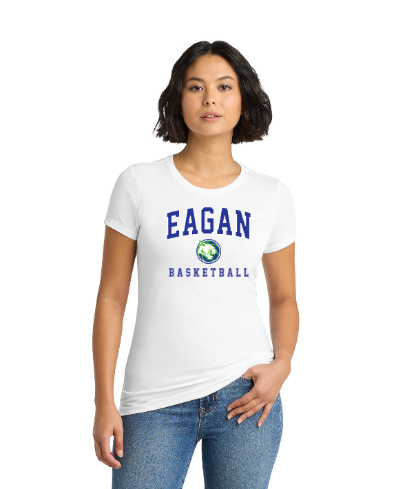 Eagan Basketball District® Women’s Perfect Tri® Tee - WHITE