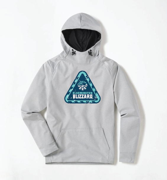 Bloomington Basketball UNRL™ Crossover Hoodie - HEATHER GREY