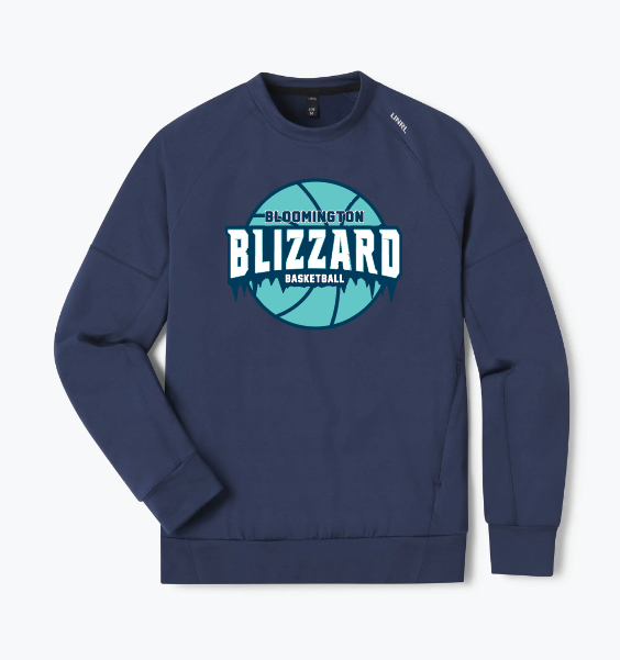 Bloomington Basketball UNRL™ Crossover Crewneck - DARK BLUE