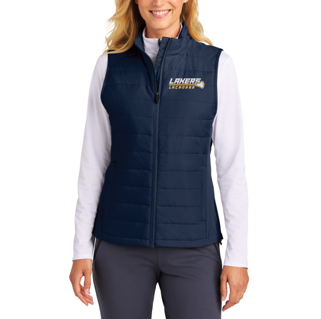 Prior Lake Lacrosse Sport-Tek® Women’s Teknical Hybrid Vest - NAVY