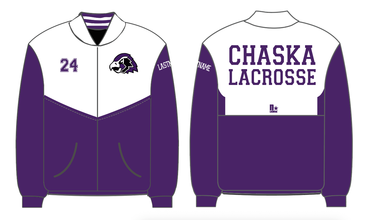 CHASKA LACROSSE WARM-UP WINDBREAKER JACKET