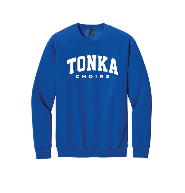 Minnetonka Choirs Gildan® Softstyle® Crewneck Sweatshirt - ROYAL
