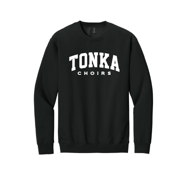 Minnetonka Choirs Gildan® Softstyle® Crewneck Sweatshirt - BLACK