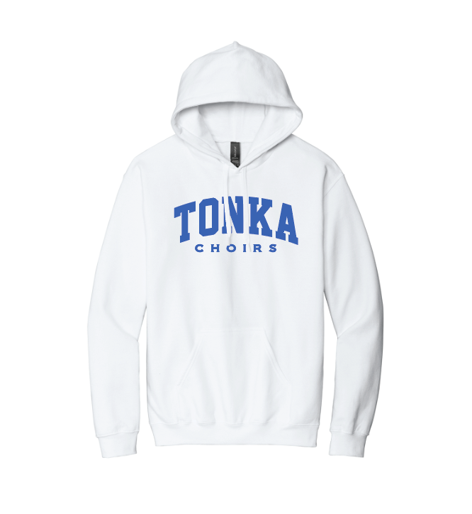 Minnetonka Choirs Gildan® Softstyle® Midweight Pullover Hooded Sweatshirt  - WHITE