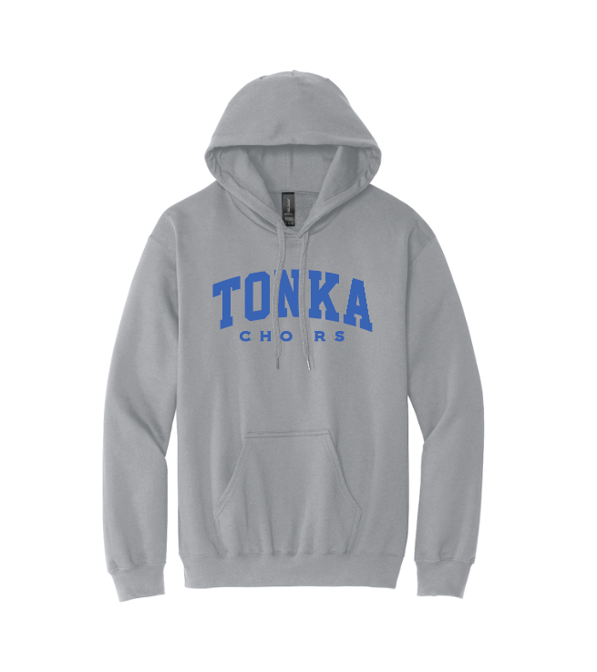Minnetonka Choirs Gildan® Softstyle® Midweight Pullover Hooded Sweatshirt  - HEATHER GREY