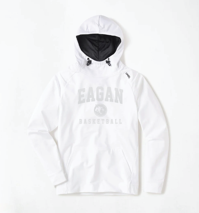 Eagan Basketball WHITE-OUT UNRL™ Crossover Hoodie