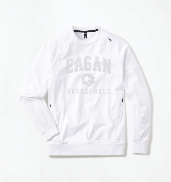 Eagan Basketball WHITE-OUT UNRL™ Crossover Crewneck