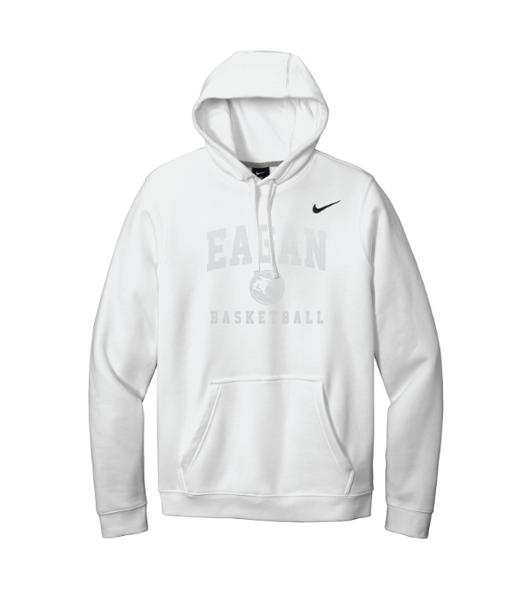 Eagan Basketball WHITE-OUT Nike Club Fleece Pullover Hoodie