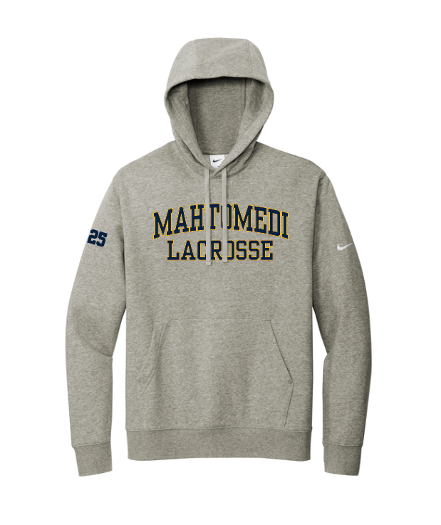 *REQUIRED TEAM PROVIDED APPAREL* Nike Hoodie - Grey