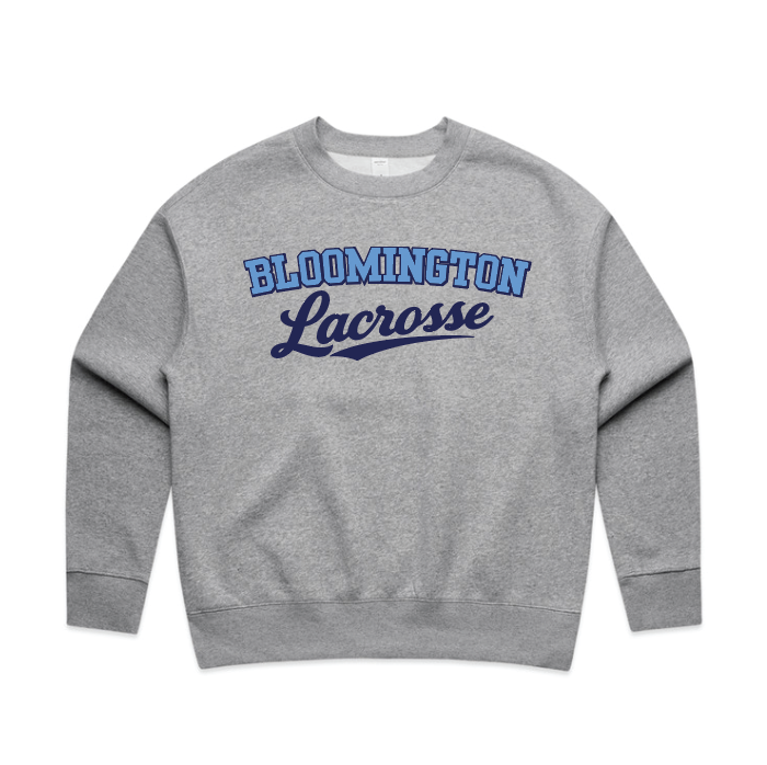 Bloomington *Women's* Relax Crew - HEATHER GREY