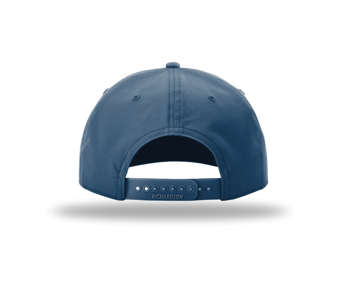 Hopkins Football Richardson 5-Panel Classic Rope Cap - LIGHT BLUE/WHITE