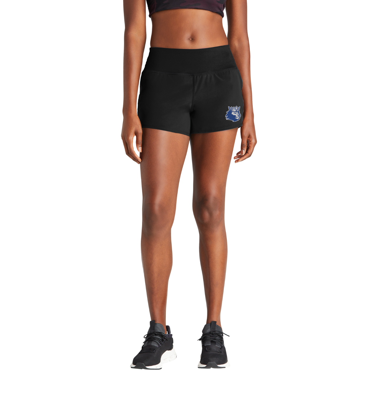 Hopkins Football Sport-Tek® Women's Repeat Short - BLACK