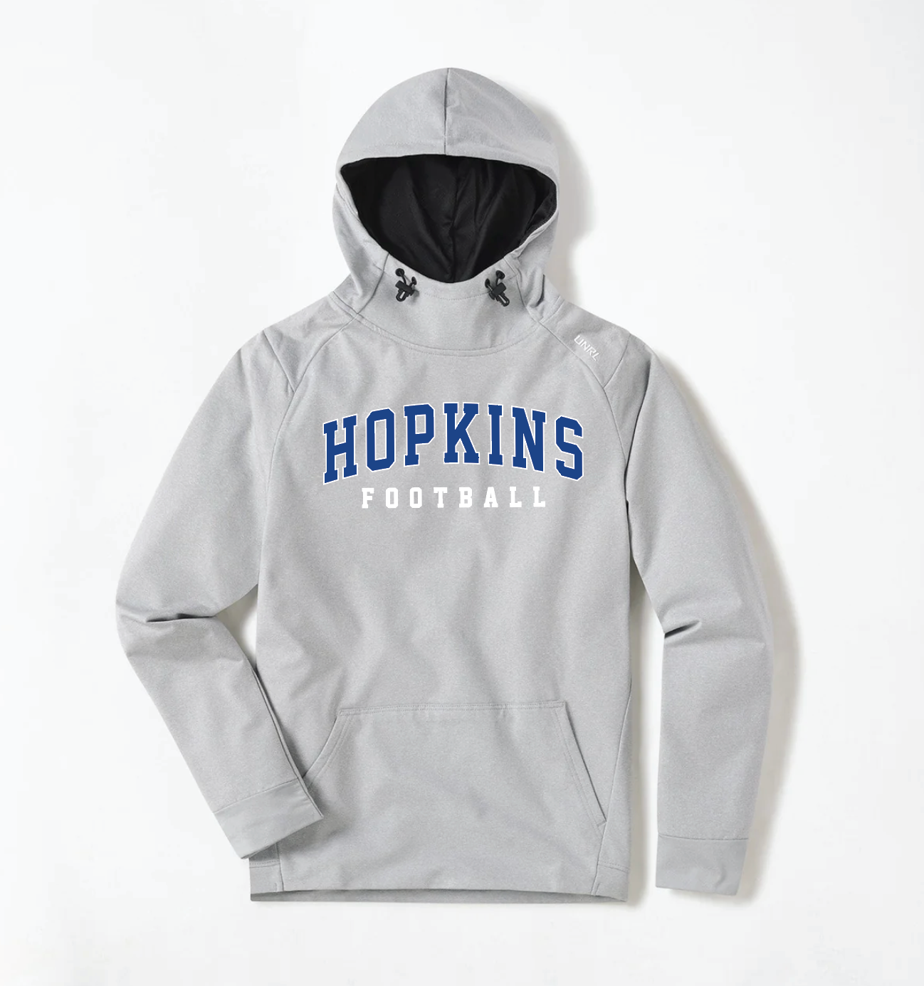 Hopkins Football UNRL Crossover Hoodie II - LIGHT GREY