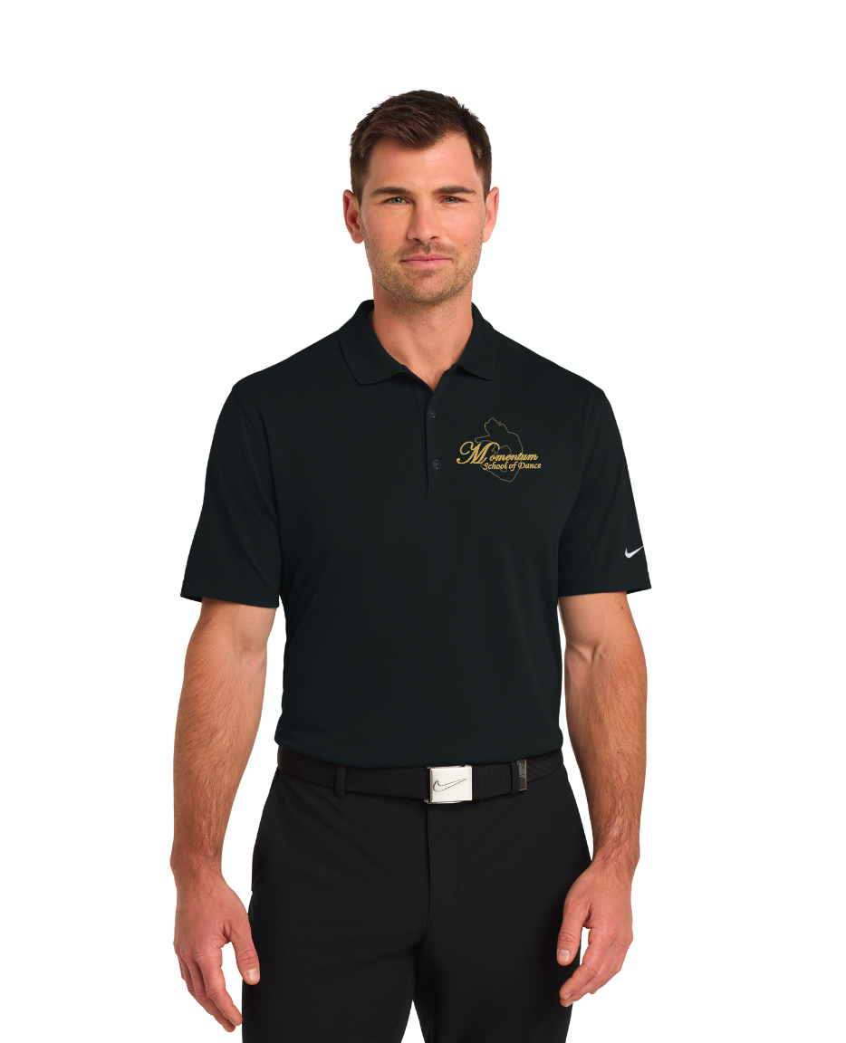 Momentum Dance Nike Dri-FIT Micro Pique 2.0 Polo - BLACK