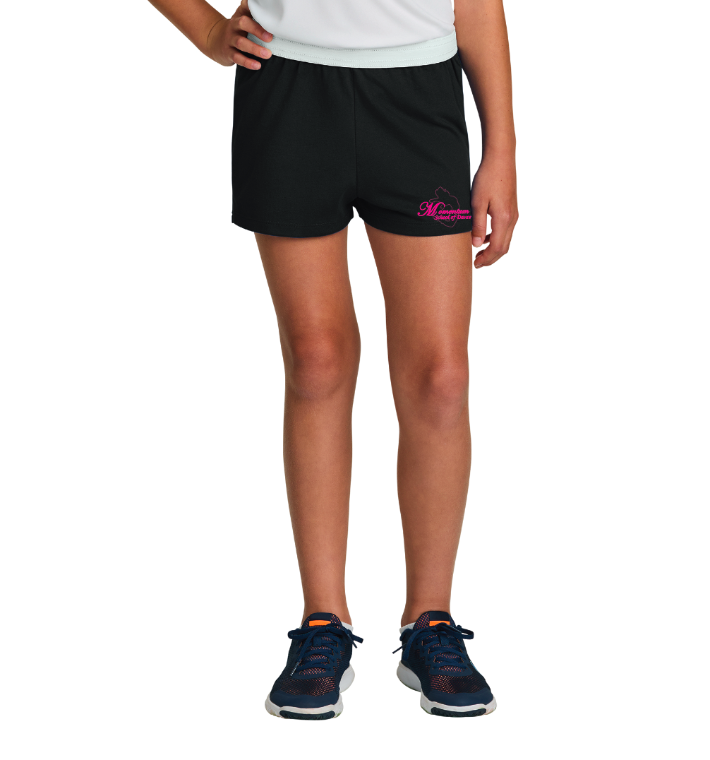 Momentum Dance Sport-Tek® Jersey Knit Squad Short - BLACK