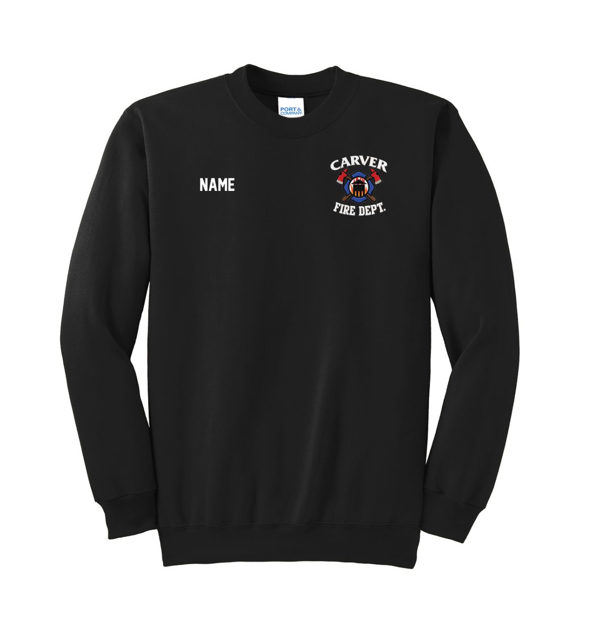 Carver Fire Port & Co® Essential Fleece Crewneck Sweatshirt
