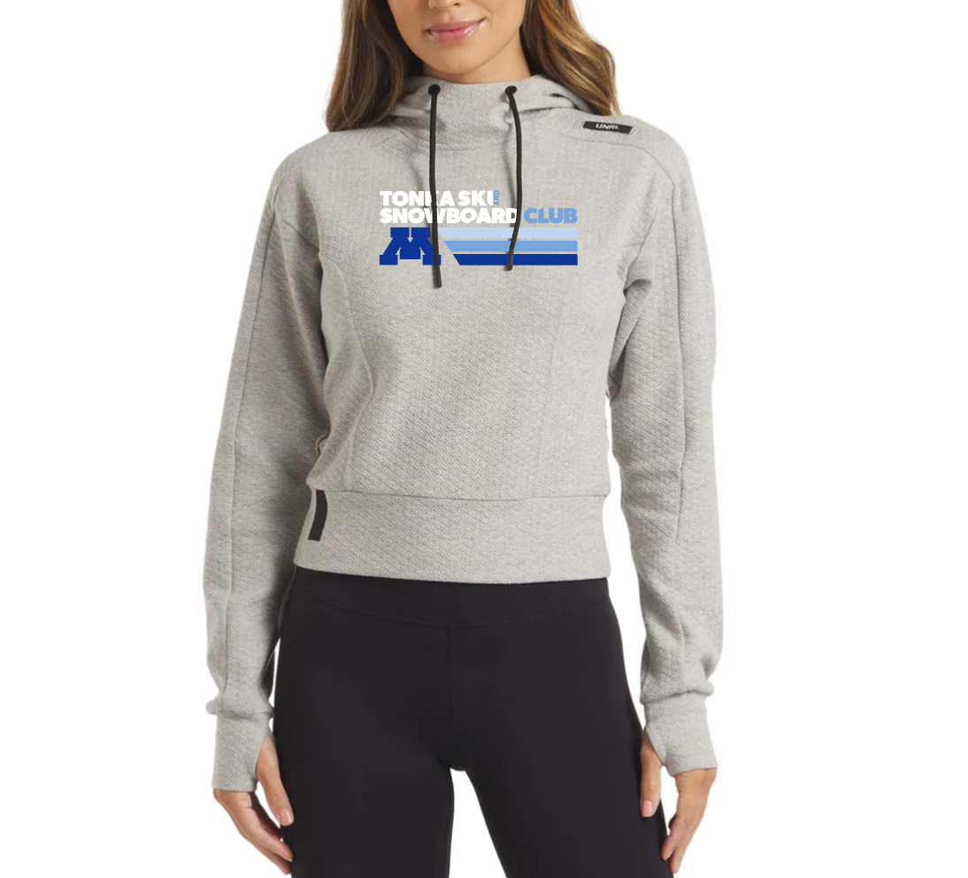 Minnetonka Ski and Snowboard Club | UNRL Elevation Ladies Hoodie - Grey