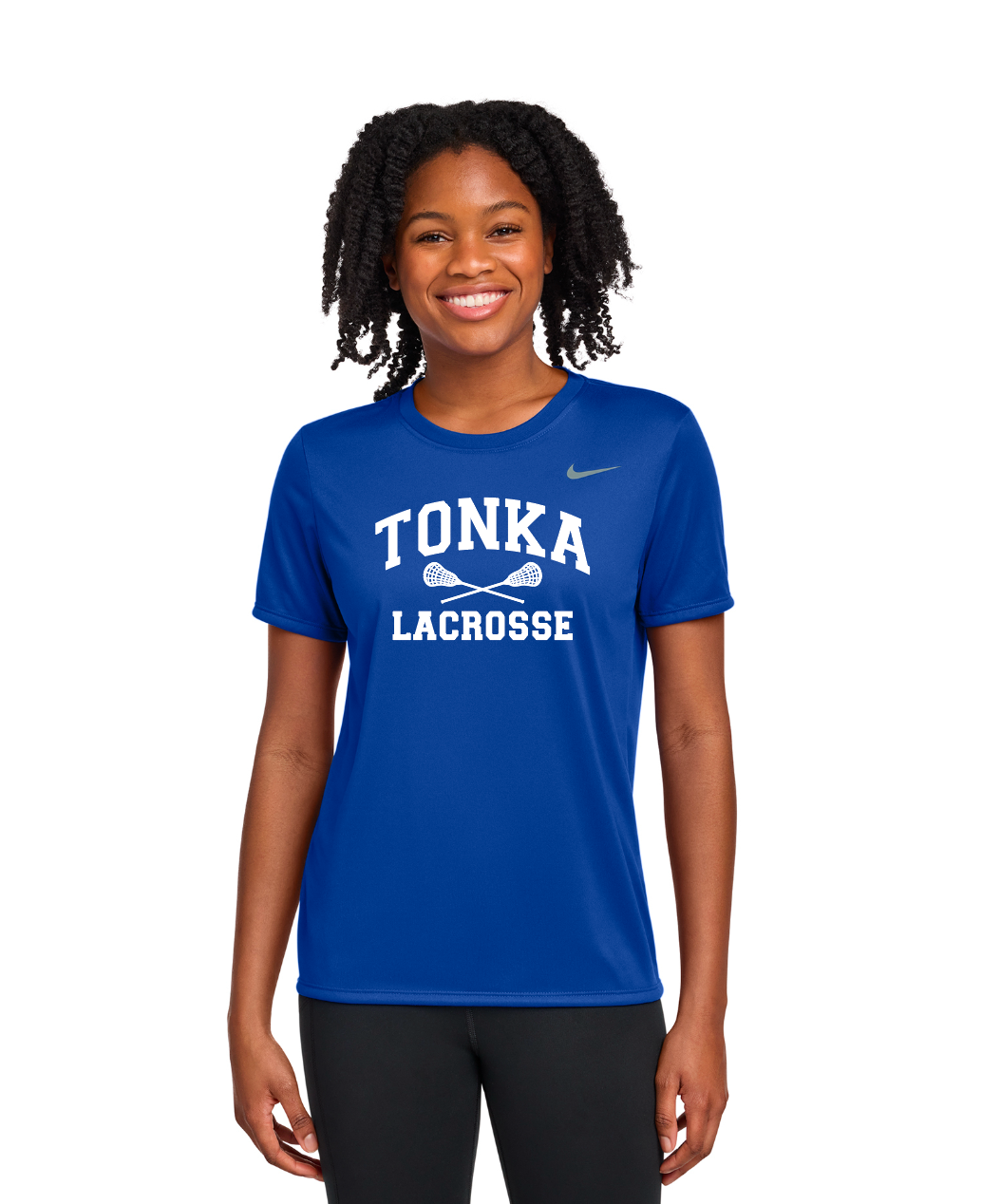 Minnetonka Nike Women's Team rLegend Tee - ROYAL
