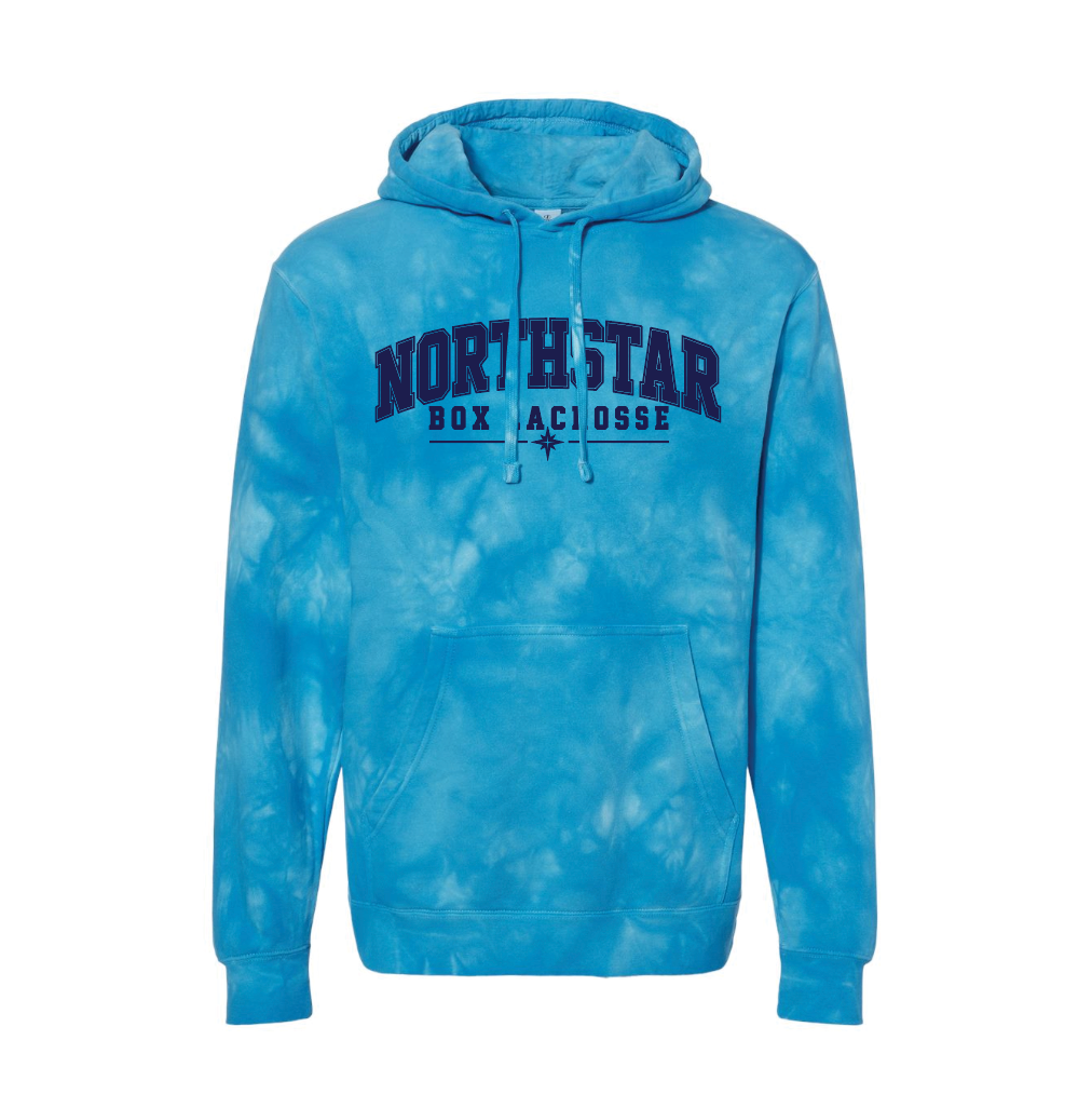 NLC Box Unisex Midweight Tie-Dyed Hooded Sweatshirt