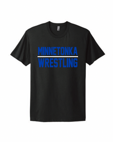 Minnetonka Wrestling Men's Next Level Tee - Black