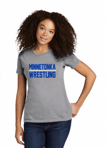 Minnetonka Wrestling Women's Next Level Tee - Grey