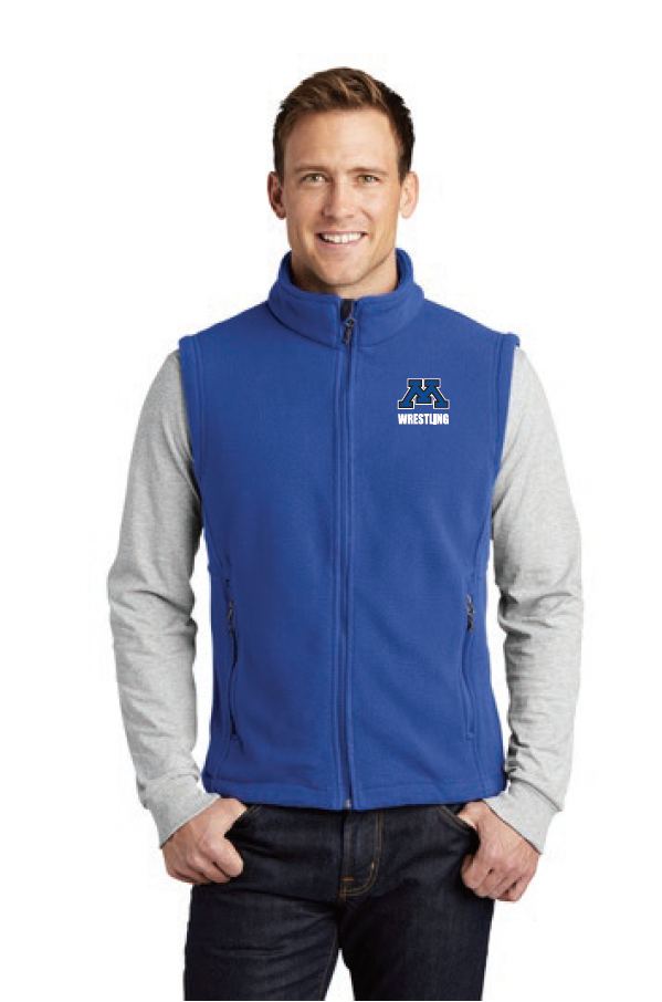 Minnetonka Wrestling Men's Port Authority Vest - Blue