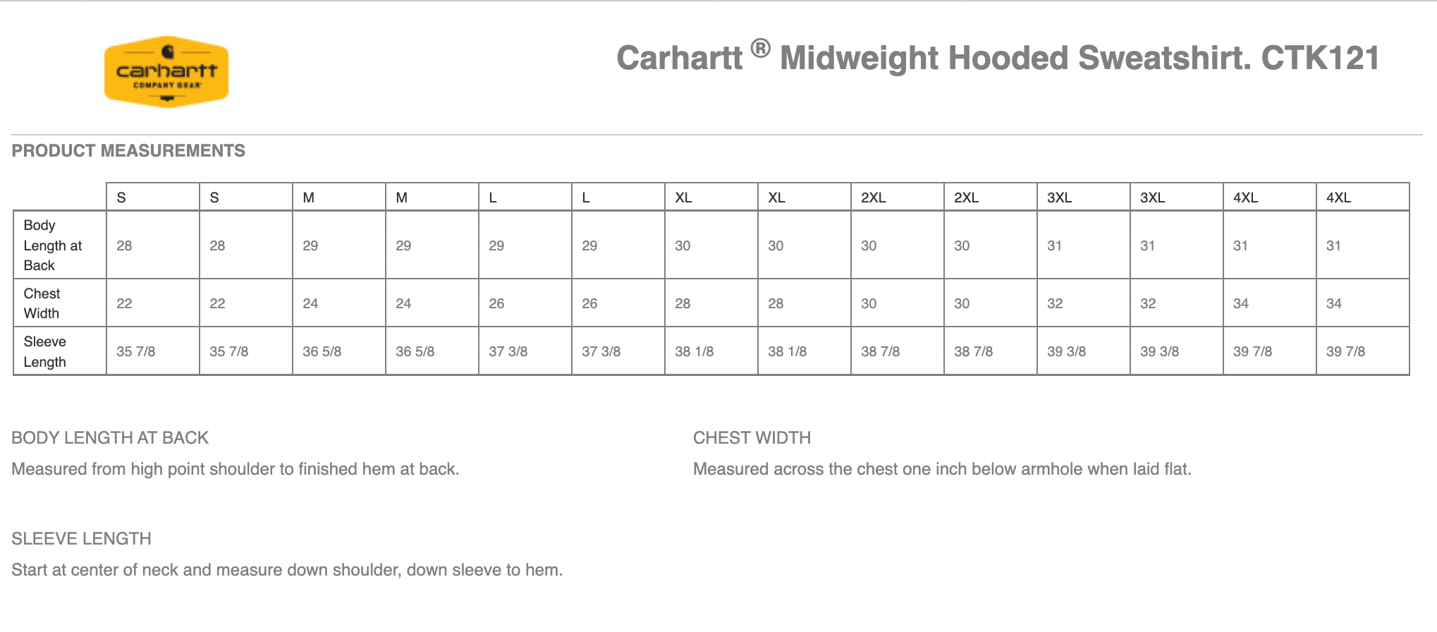 St. Bonifacius Fire Adult Carhartt (Midweight Hooded Sweatshirt) - HEATHER GREY