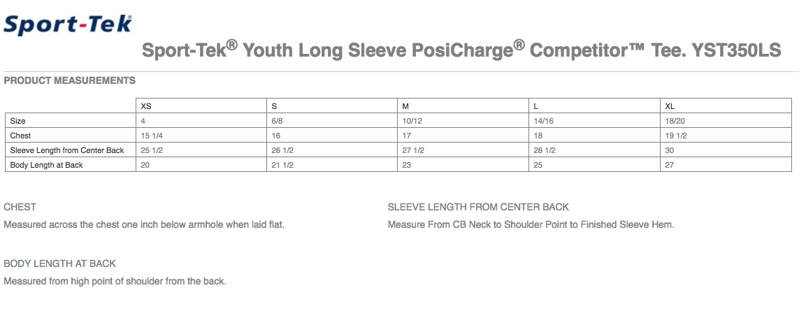 Lakeville Lacrosse Youth Sport-Tek (LS PosiCharge Tee) Grey
